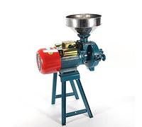 Molinillo de cereales eléctrico para piensos, maíz, trigo, arroz, sorgo, escopeta, molinillo de café, molinillo de nueces con embudo, 2200 W, molinillo de cereales eléctrico, cereales, especias,