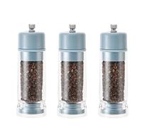Molinillo De Especias Molinillos De Molinillo De Pimienta De Molienda Manual, Juego De Molinillos De Sal Y Pimienta Ajustables De Molienda Fresca Profesional Molinillo De Pimienta O Sal(3 pcs)