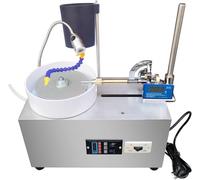 Molinillo de gemas de escritorio, máquina de facetado de piedras preciosas de acero inoxidable ajustable de 2800 rpm con manipulador de pantalla digital