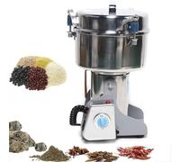 Molinillo de grano, 2500g de acero inoxidable eléctrico de alta velocidad, máquina de polvo familiar comercial for cocina, hierbas, especias, pimienta, café, maíz
