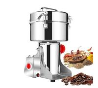 Molinillo de grano eléctrico Molino Tipo oscilante Molinillos comerciales Molinillo de hierbas y especias Máquina superfina comercial Pulverizador de cereales secos para cereales s Enter weight 1000g