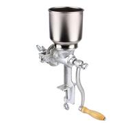 Molinillo de grano manual, 12,6 x 16,9 pulgadas Máquina trituradora de grano de hierro fundido Manivela Molino de trigo Herramienta de cocina para maíz, frijoles, nueces