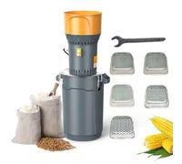 Molinillo de Grano, Molinillo Eléctrico de Maíz, Máquina Trituradora de Cereales Secos, Molinillo de Harina, Molinillo de Trigo Para Cereales Secos/hierbas, Potente Motor 50 L