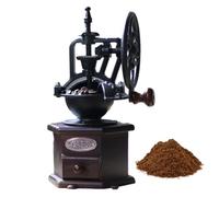 Molinillo de granos de café manual - Molinillo de café manual de madera | Molino antiguo estilo vintage con ajustador poligonal para especias,nueces, hierbas para mejorar el sabor, la acidez y el aca
