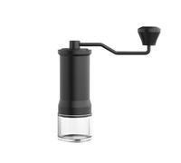 Molinillo de granos de café, molinillo de granos de café manual portátil de mano, accesorios de café, máquina de molienda de granos de cuerpo transparente (estilo A)