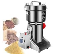 Molinillo de Granos eléctrico de Acero Inoxidable, para Uso Comercial, Ideal para Hierbas, Especias, Pimienta y café, 2500 g (2000 g).