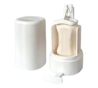 Molinillo De Jabón De Espuma - Dispensador De Afeitadora De Barra De, Escamas De Jabón Ajustable Resistente Al Agua para Gabinete | A Prueba De Fugas, Sin Perforación, Baño, Cocina, Ducha Dom