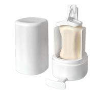 Molinillo de jabón de montaje en pared, rallador de jabón de barra portátil, molinillo de jabón a prueba de fugas, triturador de barra de jabón sólido de larga duración, triturador de jabón recargable
