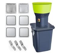 Molinillo De Maíz Eléctrico 35l/45l, Con 6 Tamices, Molino De Pienso De Alta Eficiencia De 1300w, 19000 Rpm Para Procesamiento De Maíz, Trigo Y Pienso Seco 35L