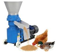Molinillo de pellets de alimentación con rodillos dobles para avicultura y ganado