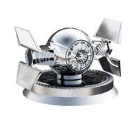 Molinillo de perfume para coche, giratorio con solar, dispensador de giratorio para coche, ambientador decorativo para aromaterapia para el hogar y la oficina, decoración de perfumes