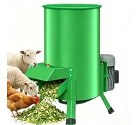 Molinillo de pienso comercial, capaz de procesar 150 kg por hora a 3500 RPM: máquina de procesamiento de alimentos eficiente y peletizadora especializada diseñada para la ganadería Green 3KW