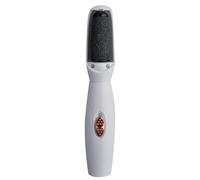 Molinillo de pies para eliminar la piel muerta y la recortadora de pies recargable de mano Vfm893 (blanco, 18 cm)