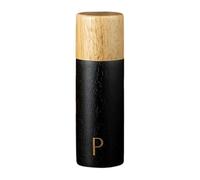 Molinillo de pimienta de madera, molinillo manual de pimienta de madera | Molinillos manuales de sal y pimienta | Vintage de madera con molinillo, ajustes gruesos ajustables para tu cocina