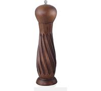 Molinillo de pimienta de madera para molinillo de chile, molinillo de sal manual, molinillo de pimienta, molinillo de madera, molinillo de cerámica ajustable en bruto, parrilla/comedor-22,8 cm. Molinillo de Sal Molinillos de Sal y Pimienta (22,8cm. )