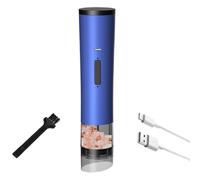 Molinillo de pimienta eléctrico - Pimienta | Molinillo eléctrico, molinillo eléctrico portátil multifuncional | Utensilio de cocina para el hogar y el exterior para pimientos y condimentos