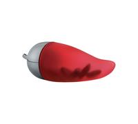 Molinillo de Pimienta Manual Alessi Piccantino Plástico Acero inoxidable JHT02 Rojo