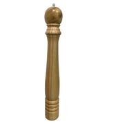 Molinillo de Pimienta Molinillo de pimienta gigante, molino 50cm y 20 pulgadas, sal madera, salero, pimentero, grande(Light wood)