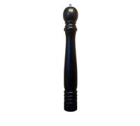 Molinillo de Pimienta Molinillo de pimienta gigante, molino 50cm y 20 pulgadas, sal madera, salero, pimentero, grande(Black)