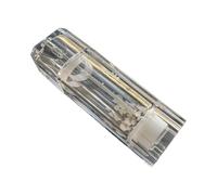Molinillo de pimienta - Molinillo de sal eficiente | Herramientas de cocina recargables manuales transparentes ajustables para camping, cocina, decoración del hogar, picnic, comedor, mesa de cocina