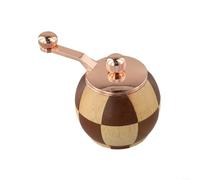 Molinillo de pimienta, tablero de ajedrez con manivela de cocina de madera maciza para condimentos, juego de botellas de sal marina (individual)