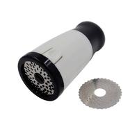 Molinillo de - Rallador giratorio de acero inoxidable, molino manual, mejora el juego del | Herramienta de cocina portátil duradera para verduras, frutas, hornear, ensalada, aperitivos