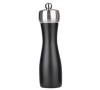 Molinillo de Sal y Pimienta Molinos de Sal y Pimienta de Madera Molinillo de Acero al Carbono Molinillo de Pimienta Manual Herramientas de Cocina Molinillos de Especias Salero, 2 Piezas-8 Pulgadas