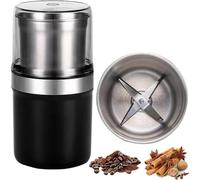 Molinillo De Taza Eléctrico Multiusos Voltix: Molinillo De Café Ajustable De Grano Grueso A Fino, De Acero Inoxidable De Gran Capacidad, Molinillo De Especias For La Cocina Del Hogar.