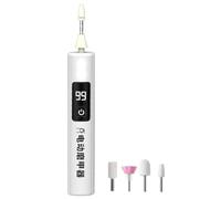 Molinillo de uñas eléctrico inalámbrico, pantalla LCD de 4 bits