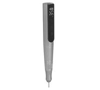 Molinillo de Uñas Eléctrico, Juego de Lima de Uñas Eléctrica Ajustable 35000 RPM con 6 Cabezales de Pulido para Manicura de Esmalte de Uñas (GRAY)