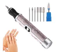 Molinillo de uñas | Grinder de uñas para uñas gruesas | Inaldo 4 velocidades Filer de uñas profesional, eliminando herramientas de uñas acrílicas para moldear el borde pulido de lidera de enfermería p