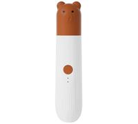 Molinillo de uñas recargable para perros, cortador eléctrico de uñas para perros y gatos, de bajo ruido, herramienta de aseo recargable por USB con 2 ajustes de velocidad, alternativa segura, tri