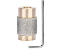 molinillo de vidrio Herramienta abrasiva de vidrio de cerámica teñida con broca de diamante para amoladora de vidrio de diamante interior(MCB34)