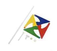 Molinillo de viento para jardín, patio o decoración de fiestas con configuración simple y movimiento continuo al aire libre