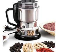 Molinillo Eléctrico De Acero Inoxidable, Molinillo Eléctrico Multifuncional Para Granos De Café Y Especias: Potente Procesador De Alimentos Doméstico Para Frutos Secos, Hierbas, Semillas 600g