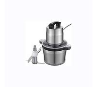 Molinillo eléctrico de carne - Picador de alimentos de acero inoxidable y procesador para carne, verduras, frutas, cebollas y frutos secos