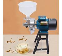 Molinillo eléctrico de cereales y granos de maíz y sorgo con embudo multifunción para piensos en polvo molienda seca y húmeda