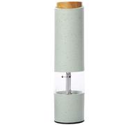 Molinillo eléctrico de condimentos de batería para pimientos, sal, grosor ajustable, piezas desmontables, apto para lavavajillas, diseño colorido, grosor ajustable