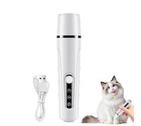 Molinillo eléctrico de garras - Molinillo de garras compacto de 14 x 3,4 x 3,4 cm, cortador de garras de conejo, cortador de patas de perro, recortador de uñas eléctrico recargable, herramienta de