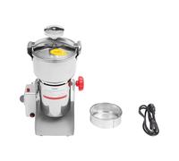 Molinillo eléctrico de grano de acero inoxidable 304 de alta velocidad para moler especias secas, hierbas, harina, 800 g a 2500 g de capacidad para granos, maíz, frijoles