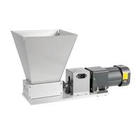 Molinillo eléctrico de grano de acero inoxidable, molinillo de rodillo de cereales, molinillo de cereales, molinillo de alimentos, molino de malta, amoladora multifunción, 75 rpm, 60 W, 4 l, 20 kg (44