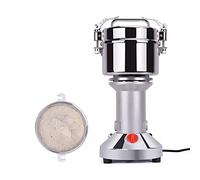 Molinillo eléctrico de granos de 200 g, de acero inoxidable, para hierbas y especias, pulverizador vertical de alta velocidad, para moler cereales, granos de café y pimienta, máquina de polvo médico