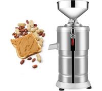 Molinillo eléctrico de granos, leche de soja comercial y mantequilla de nueces, combo para cocina doméstica o tienda de té con leche, para tofu, frijoles secos y pasta de sésamo