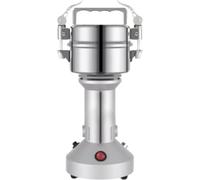 Molinillo Eléctrico de Hierbas Royal Swiss® 850W - Molinillo de Acero Inoxidable para Secar 150g - 6 Cuchillas - 28.000 RPM - Molinillo para Café, Frutos Secos y Especias