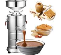 Molinillo eléctrico de nueces para sésamo y anacardos, máquina de mantequilla de maní de 15 kg/h, 2850 r/min para molino de cereales para cocina