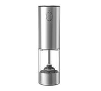 Molinillo eléctrico de sales y pimientos, molinillo automático de sales y pimientos, molinillo de especias de grosor ajustable, fácil de limpiar de funcionamiento automático, molinos de sal y sal