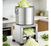 Molinillo eléctrico de verduras, cortador triturador de acero inoxidable resistente con 4 cuchillas para alimentación de aves de corral, cocina casera y uso agrícola