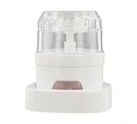 Molinillo eléctrico inalámbrico de clip rápido para uso doméstico, carga USB, velocidad de rotación de 10000 RPM con grosor ajustable para varios ingredientes de cocina (frijoles - blanco)