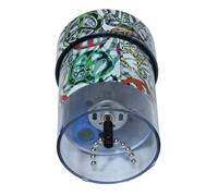 Molinillo eléctrico - Molinillo de hierbas según el principio del molino de martillo, molinillo de especias, molinillo de molino, cadena con bolas, diseñado para hierbas húmedas, potente motor de