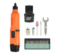 Molinillo Eléctrico Recargable De 12V, Taladro Litio, Máquina Tallado Multifuncional, Pulido Mano Pequeño, Corte Controles Intuitivos Y Sencillos(Set 2)
